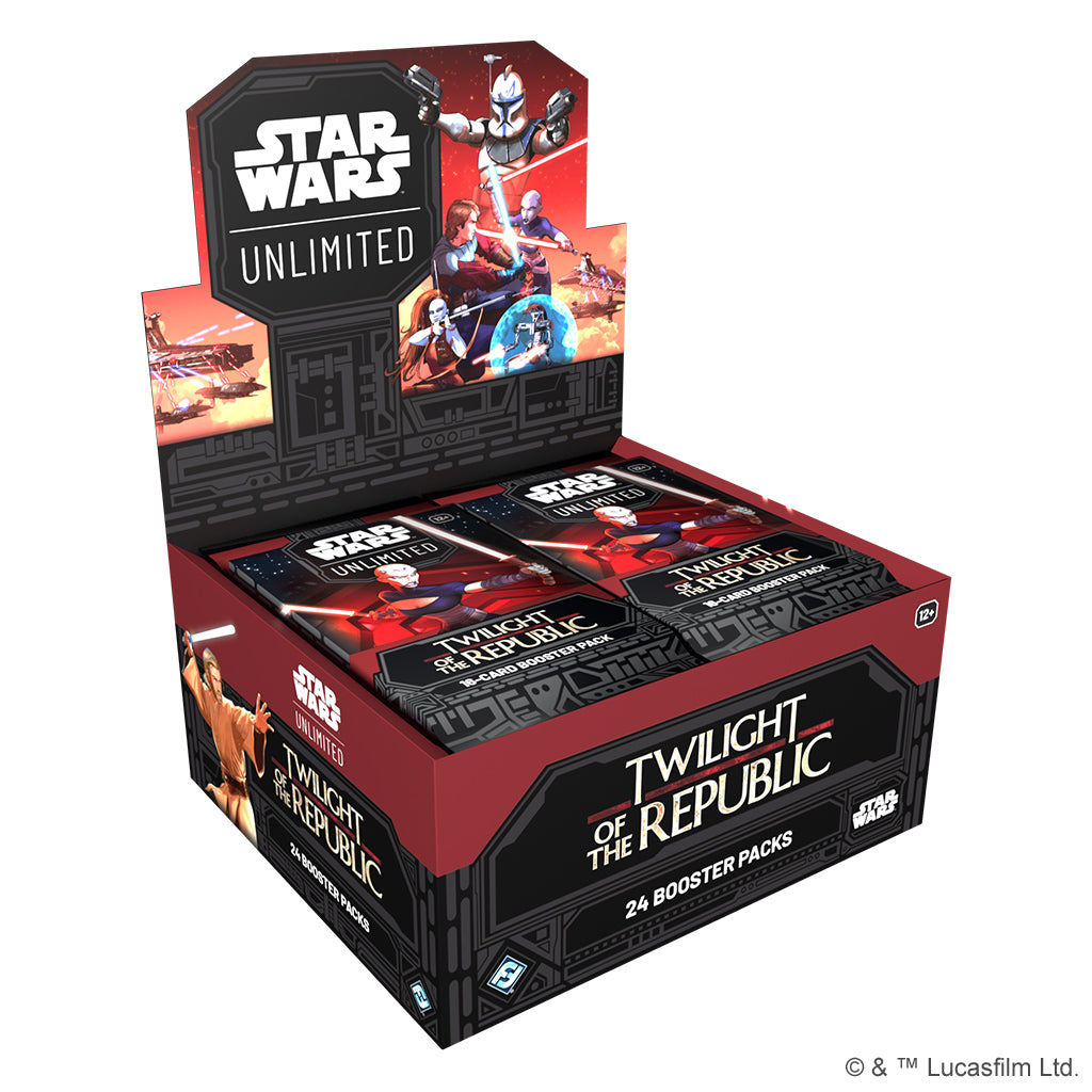 Star Wars Unlimited Twilight of the Republic Boxes